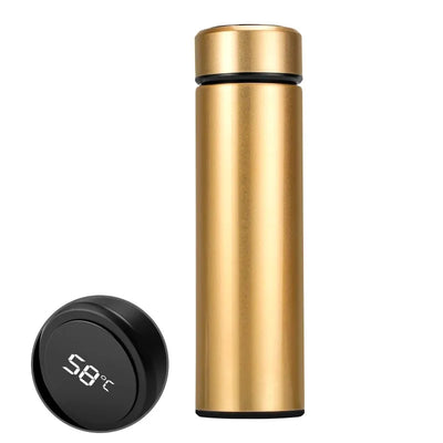 SmartTemp LED Thermos providing precision temperature insights for perfect drinking experience.