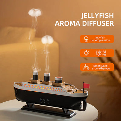 Serenity Aroma Diffuser with 7 LED Colors and Mist.