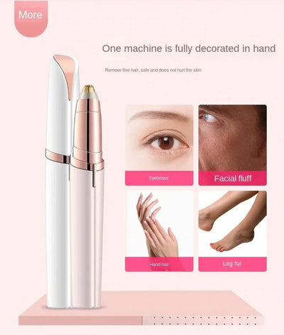 Electric eyebrow trimming tool designed for precision grooming and neat eyebrow shaping.