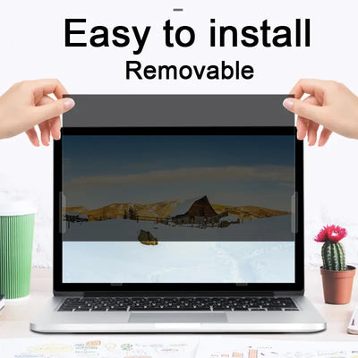 Anti-Spy Laptop Privacy Screen Protector for Confidentiality.