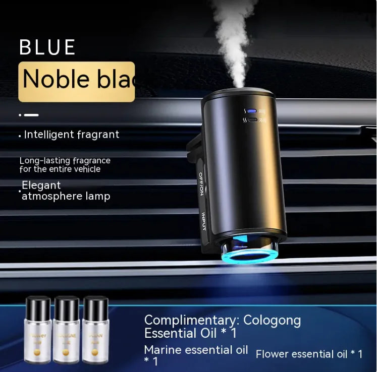 Smart Car Aroma Diffuser with Essential Oils for Fresh Air.