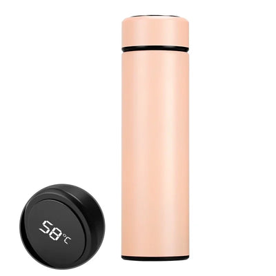 SmartTemp LED Thermos providing precision temperature insights for perfect drinking experience.
