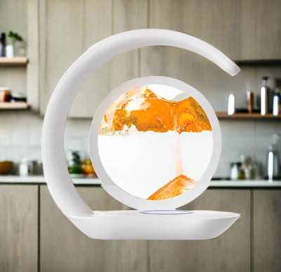Elegant wireless charging desk lamp, seamlessly blending luxury and functionality for modern workspaces.