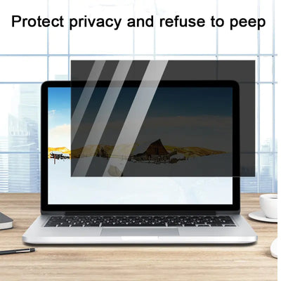 Anti-Spy Laptop Privacy Screen Protector for Confidentiality.