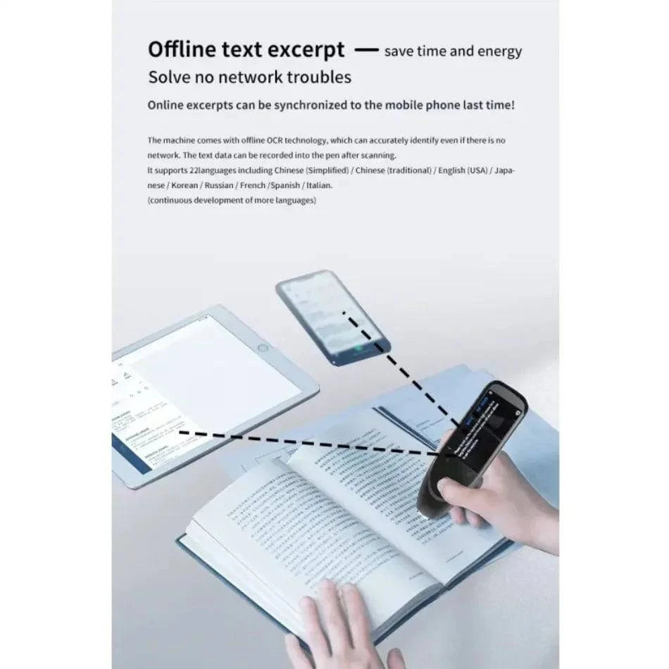 Multi-Language Scanning Translation Pen.