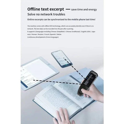 Multi-Language Scanning Translation Pen.