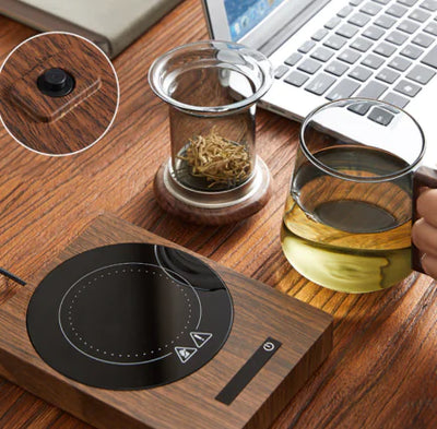 Indulge in refined hydration with our luxury Temp Mug featuring innovative heat control technology.