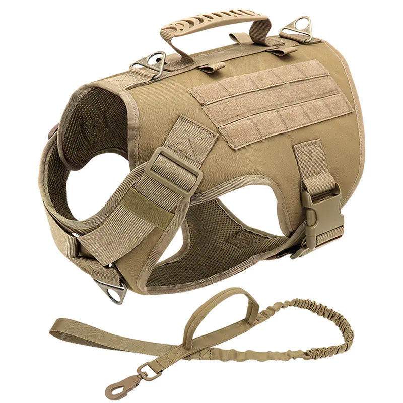 Comfort and safety with Tactics K9 harness vest for transforming walks into enjoyable experiences.