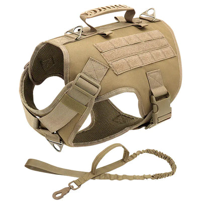 Comfort and safety with Tactics K9 harness vest for transforming walks into enjoyable experiences.