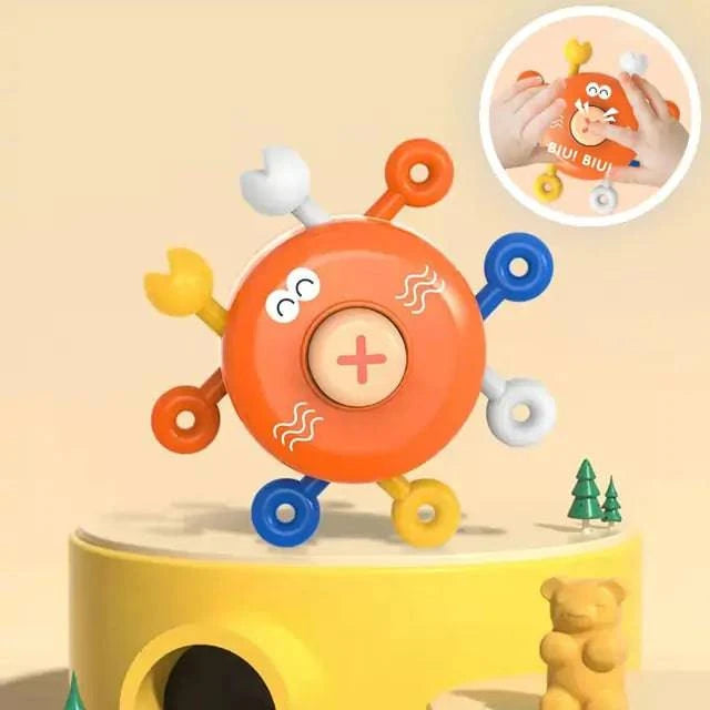 A collection of baby toys designed to enhance sensory development in infants and toddlers.