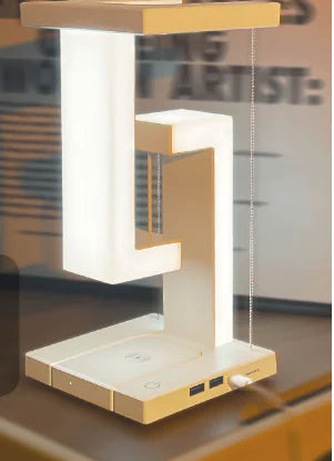 High-quality wireless charging station with LED solution for efficient power management.