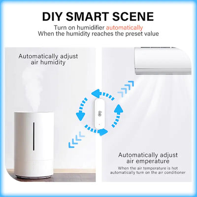 WiFi Temperature and Humidity Sensor Thermometer for Home.