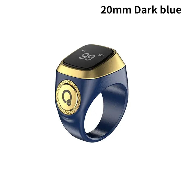 Bluetooth Tasbih with Smart Tracking for real-time dhikr recitations and smartphone sync, combining elegance and durability.