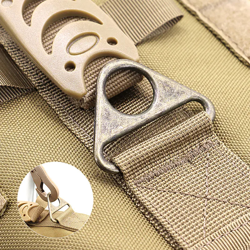 Comfort and safety with Tactics K9 harness vest for transforming walks into enjoyable experiences.